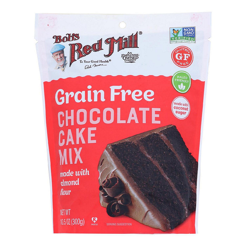 Bob's Red Mill - Cake Mix Grf Chocolate - Case of 5-10.5 OZ Image
