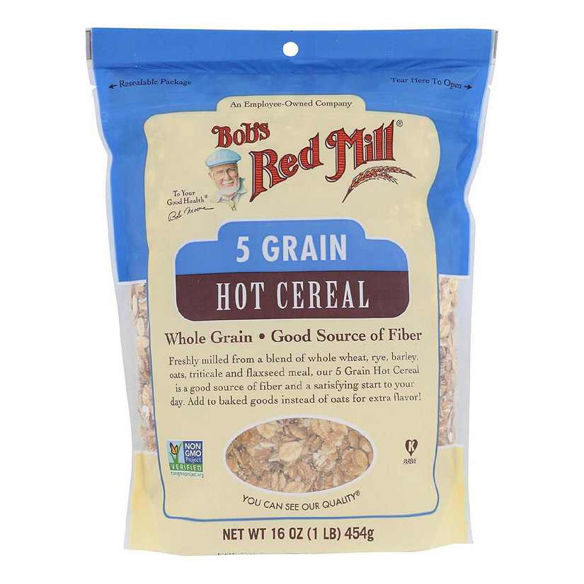 Bob's Red Mill - Cereal 5 Grain Rolled - Case of 4-16 OZ Image