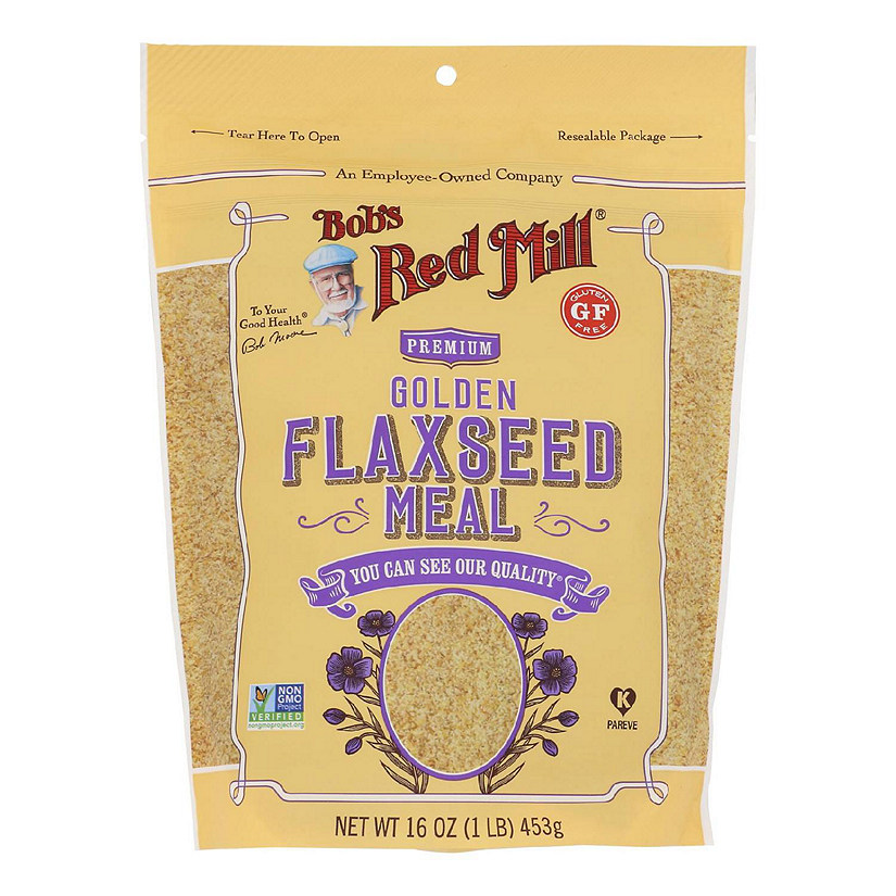 Bob's Red Mill - Flaxseed Meal - Golden - Case of 4 - 16 oz Image