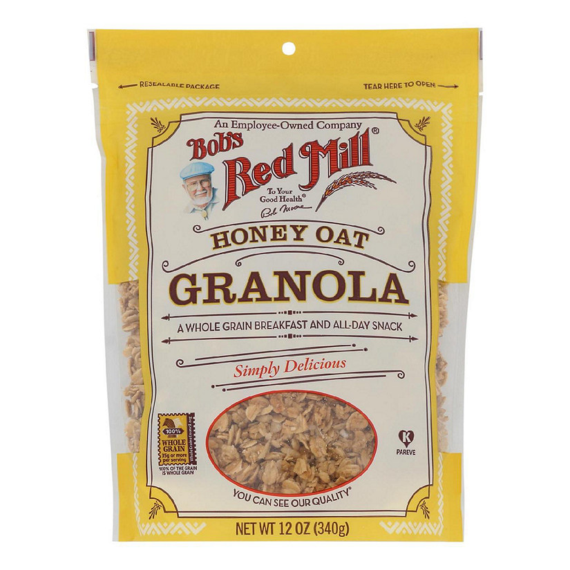 Bob's Red Mill - Honey Oat Granola - 12 oz - Case of 4 Image