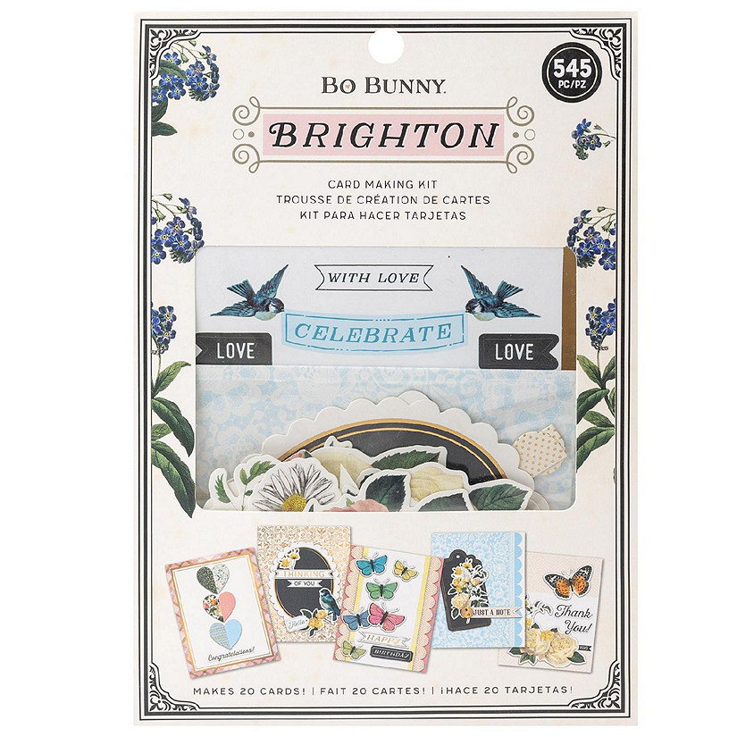 BoBunny Brighton Card Kit-Makes 20 Cards Image