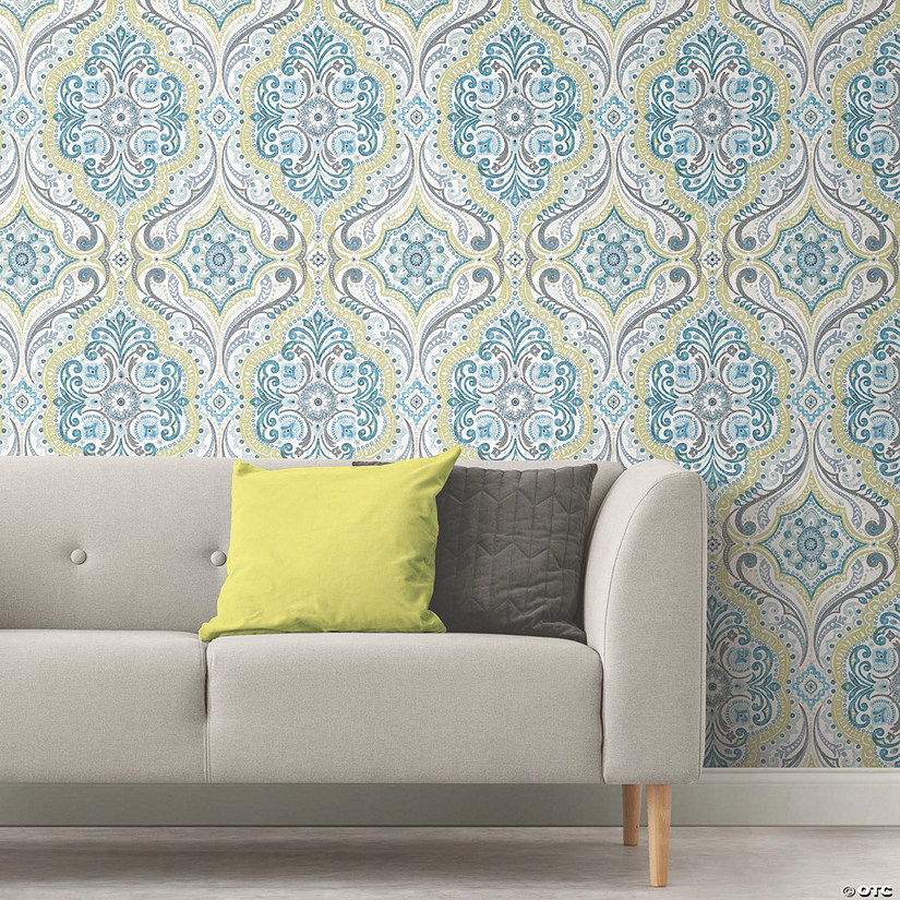 Bohemian Damask Peel & Stick Wallpaper