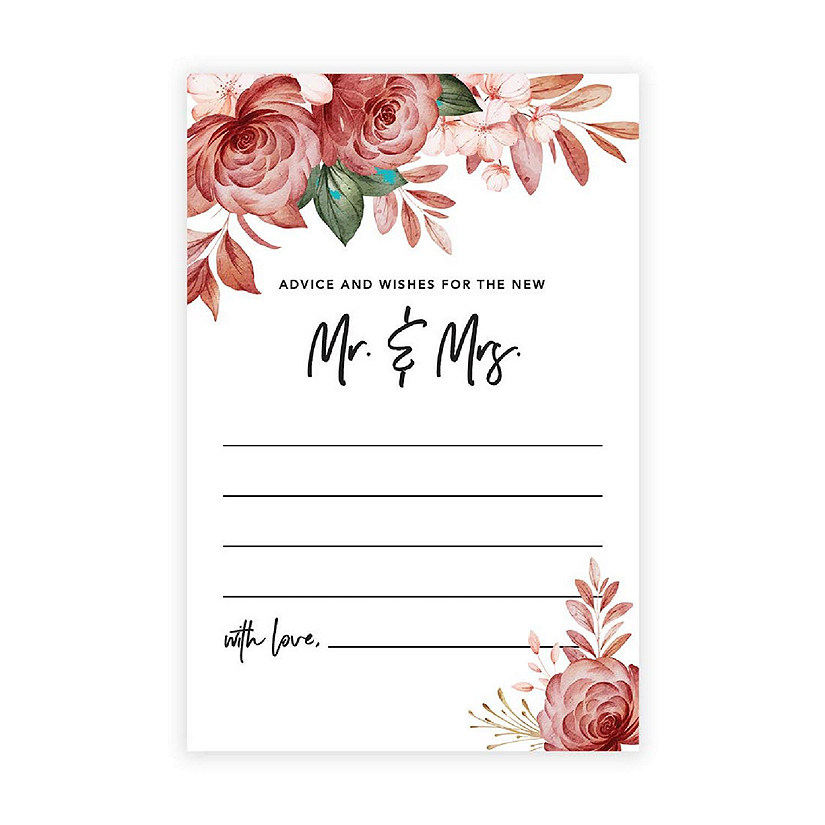 Boho Floral Advice 4x6IN 56PC Image
