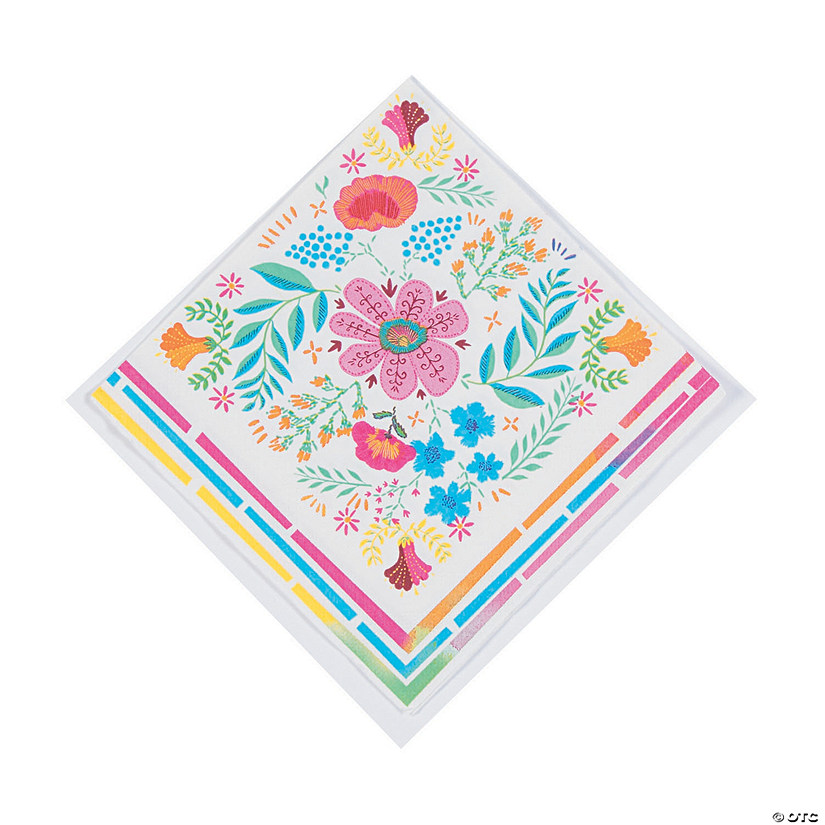 Boho Floral Luncheon Napkins 20 Pc. Oriental Trading