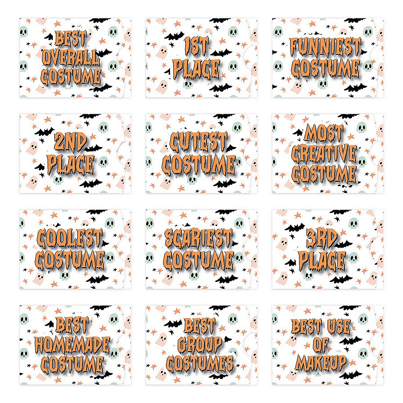 Boho Halloween Sleeves 12pk 4.25X3IN Image