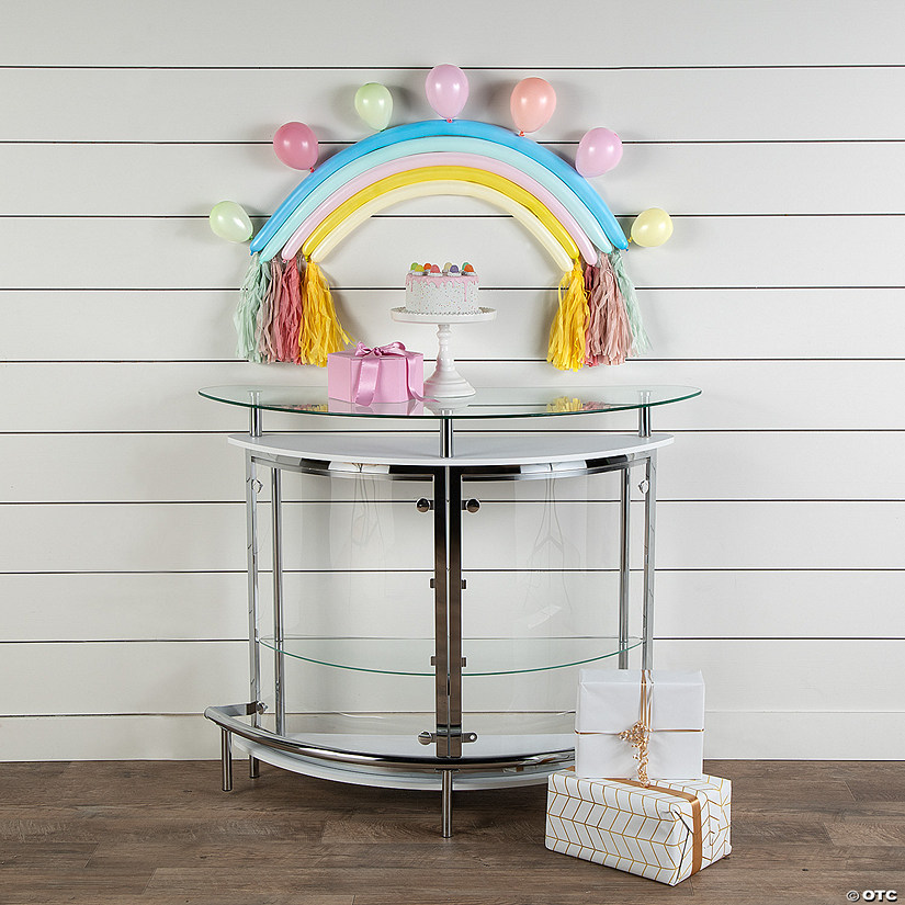 Boho Rainbow Balloon Wall Decoration Image