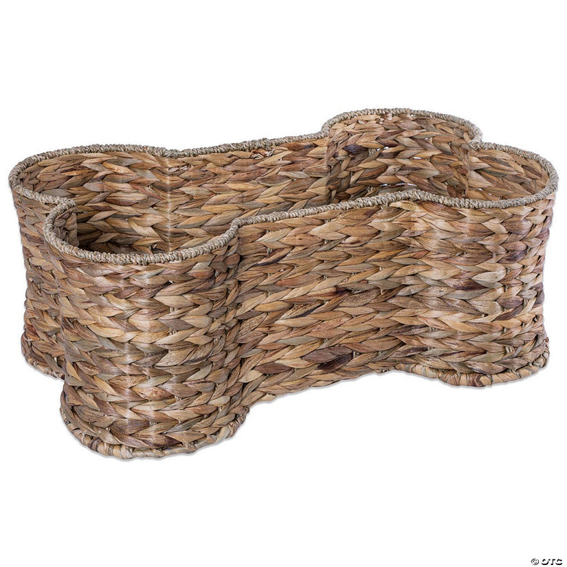 Bone Dry Hyacinth Bone Pet Basket Medium 21X13X8 Image