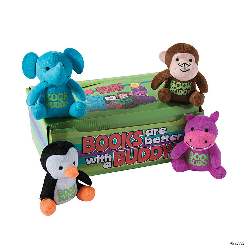 Book Buddy Stuffed Animals - 12 Pc. Image