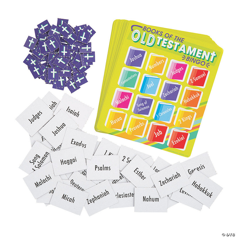 Books of the Bible Bingo Game Image