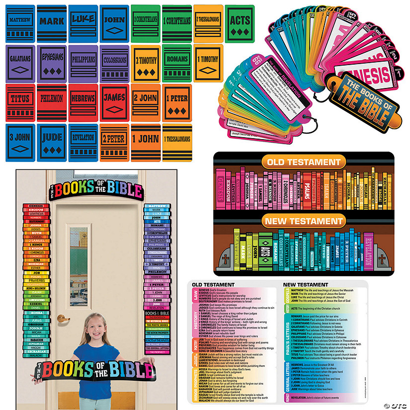 Books of the Bible Classroom Kit - 83 Pc. Image