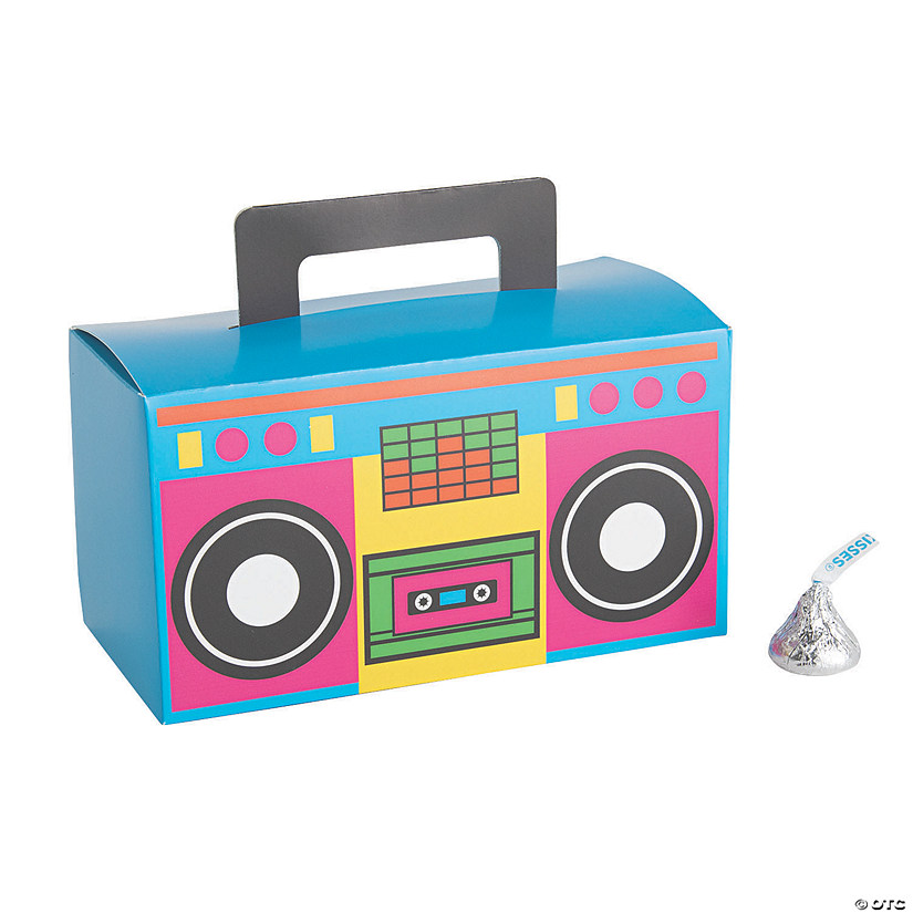 Boom Box Favor Boxes 12 Pc. Oriental Trading