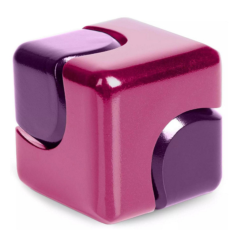 Bopster Fidget Spinner Cube  Pink &amp; Purple Image