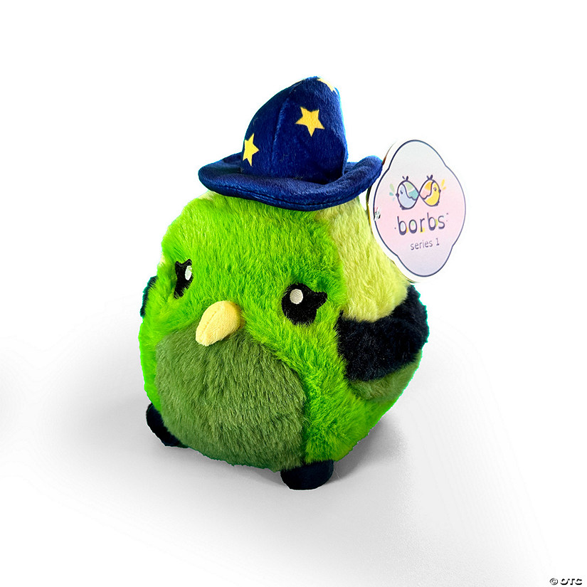 Borbs Lime Slime Conure Plush Image