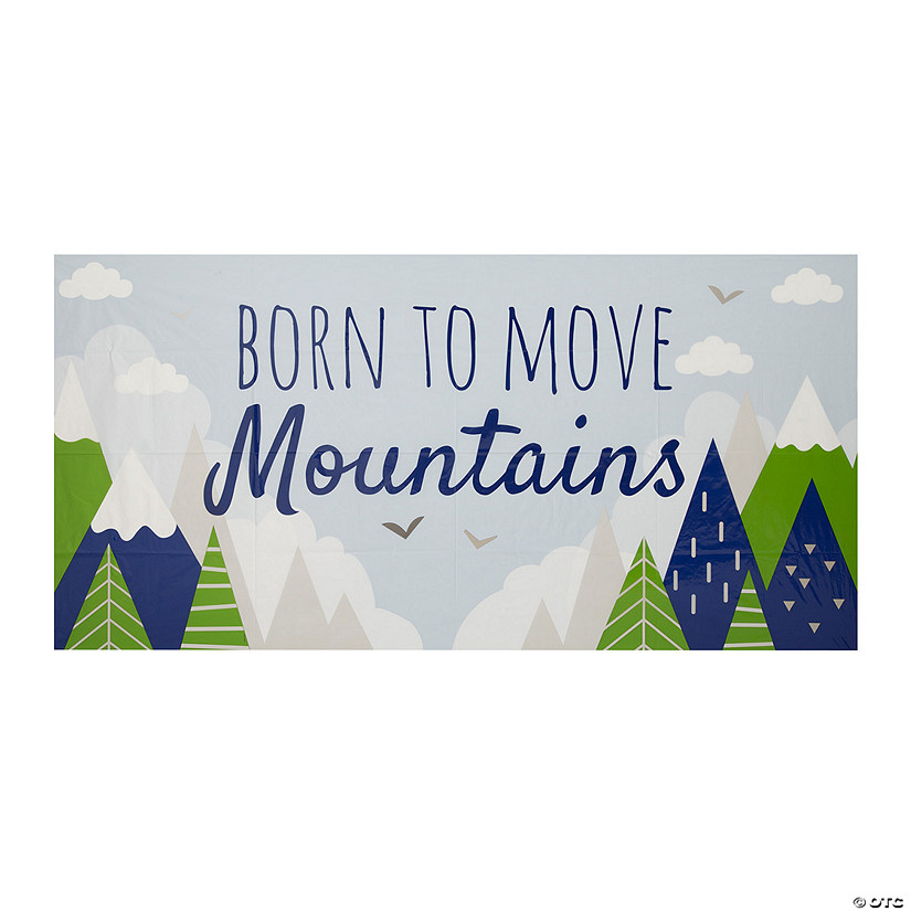 Born to Move Mountains Banner - Medium Image