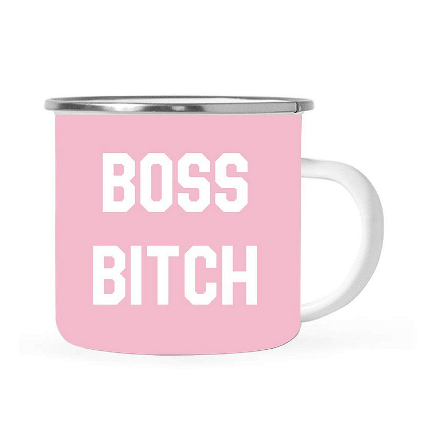 Boss Bitch Blush 11 oz Campfire Mug Image