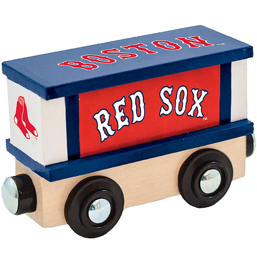 Boston Red Sox Toy Train Box Car Image