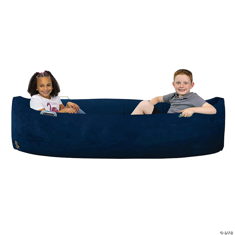Bouncyband Comfy Peapod, Inflatable Sensory Pod , Blue Image