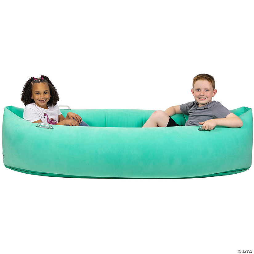 Bouncyband Comfy Peapod, Inflatable Sensory Pod , Green Image