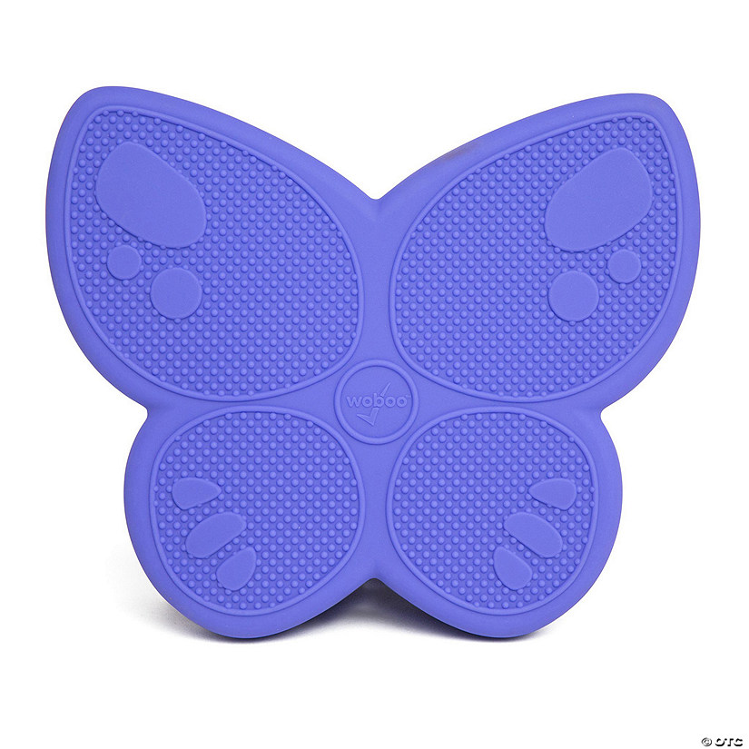 Bouncyband Wiggle Seat Sensory Cushion, Purple Butterfly Image