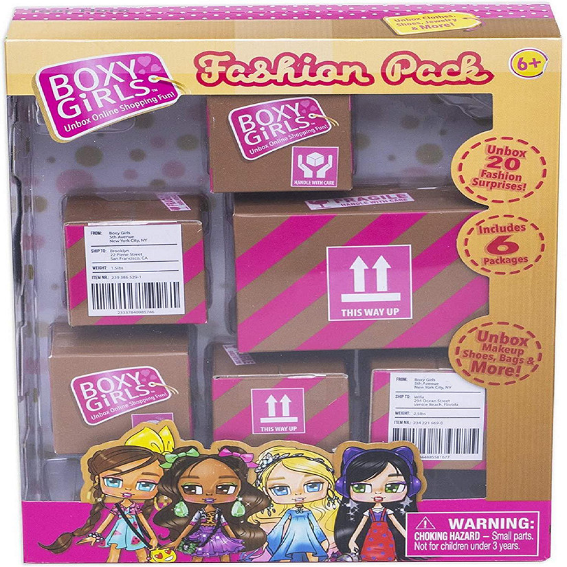 Boxy Girls Doll Fashion Pack Surprise Accessories Jay at Play Image