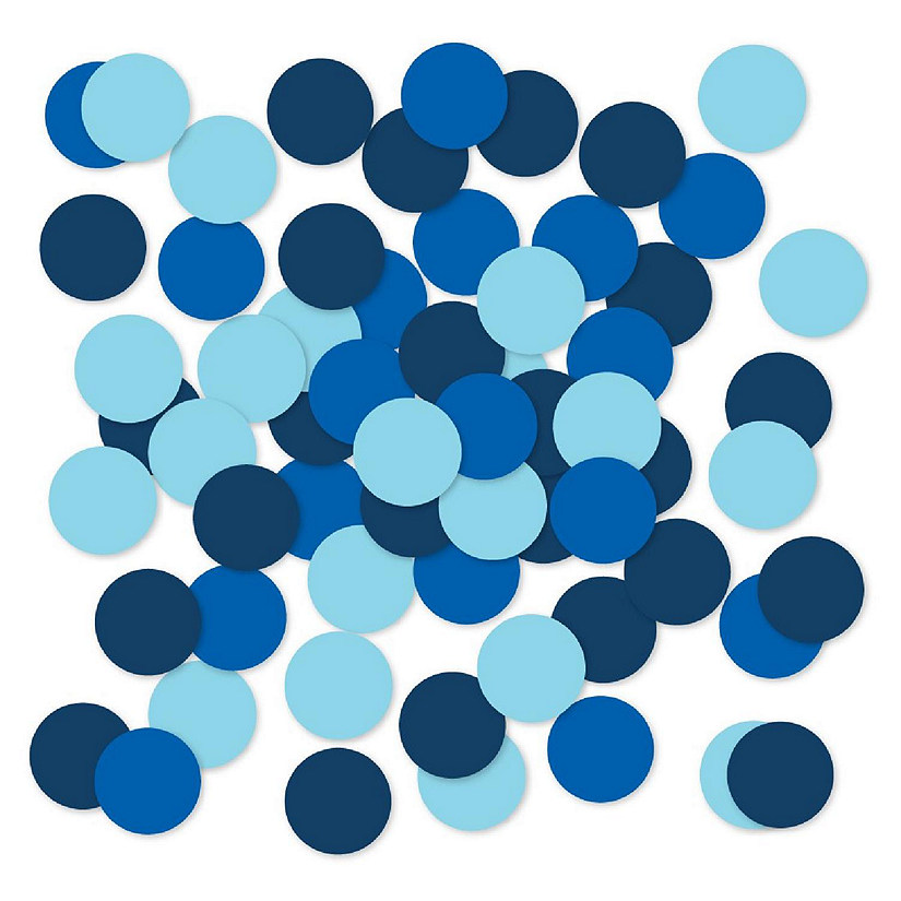 Boy Blue Graduation Confetti, 180-Pack Image