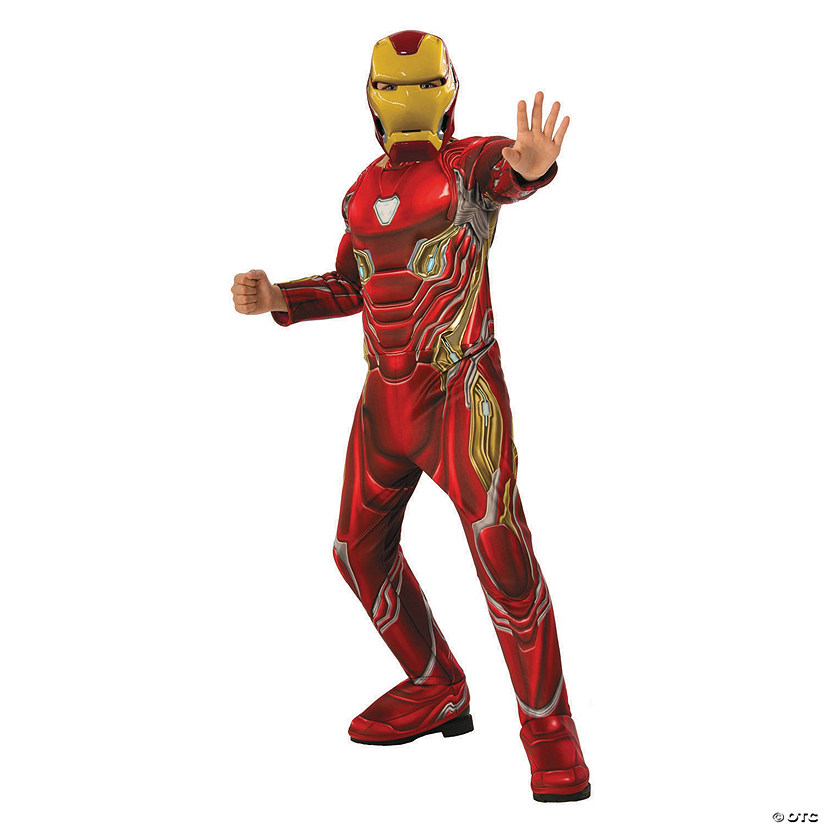 Boy’s Deluxe Avengers: Infinity War™ Iron Man Costume - Large
