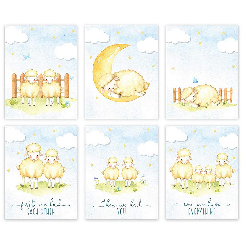 Boy Sheep First We Had Each 6Pk 8.5x11in Image