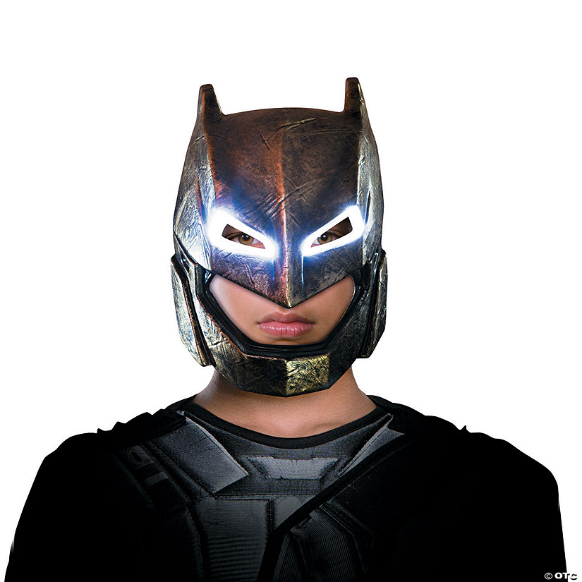Boy's Batman v. Superman: Dawn of Justice&#8482; Light-Up Batman Mask Image