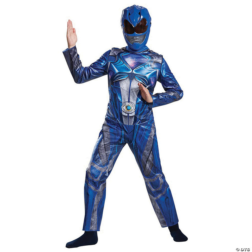 Boy's Classic Blue Ranger Costume Image