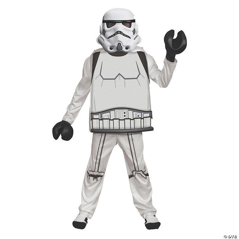 Boy's Deluxe Lego Star Wars Stormtrooper Costume - Large | Oriental Trading