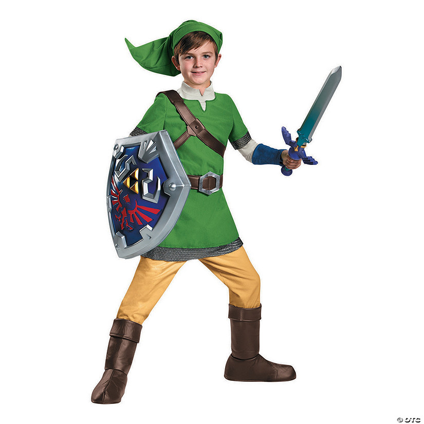 Boy's Deluxe Link Halloween Costume Image