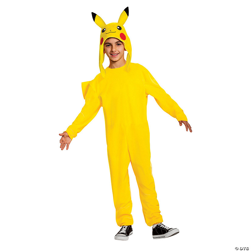 Boy's Deluxe Pikachu Costume Image