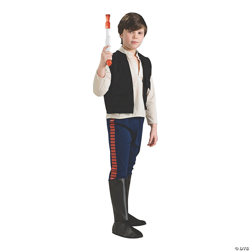 Boy's Deluxe Star Wars&#8482; Han Solo Costume Image