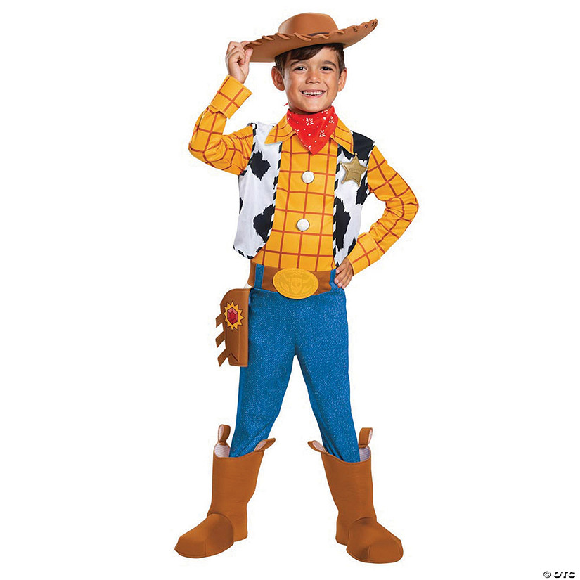 Boy's Deluxe Toy Story 4&#8482; Woody Costume Image