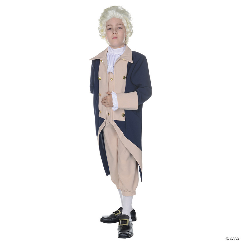Boy's George Washington Costume Image