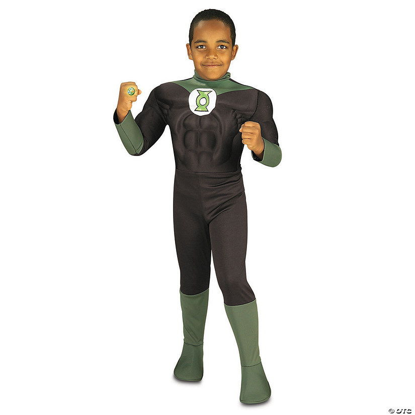 Boy's Green Lantern Costume - Large Image
