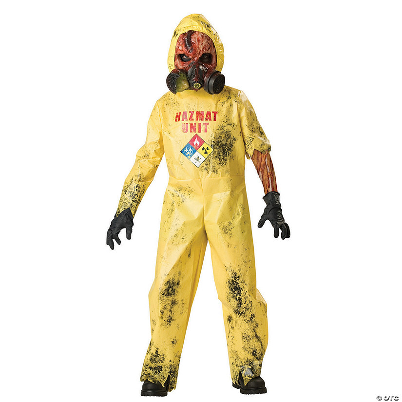 Boy's Hazmat Hazard Costume Image