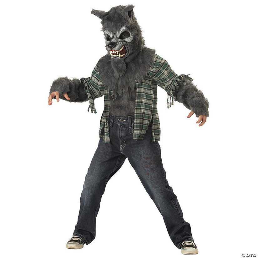 Boy's Howling at the Moon Werewolf Costume Image