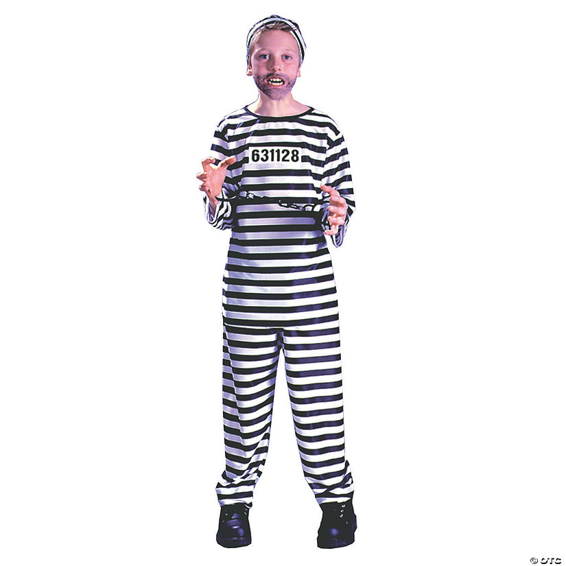 Boy's Jailbird Costume Image