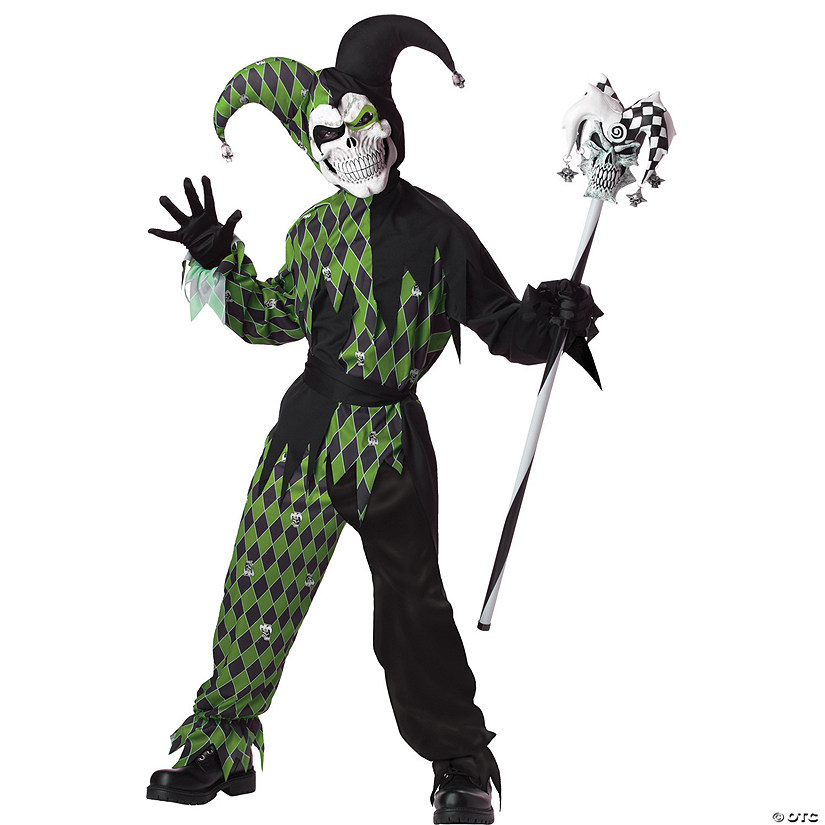 Boy's Jokes On You! Jester Costume Image