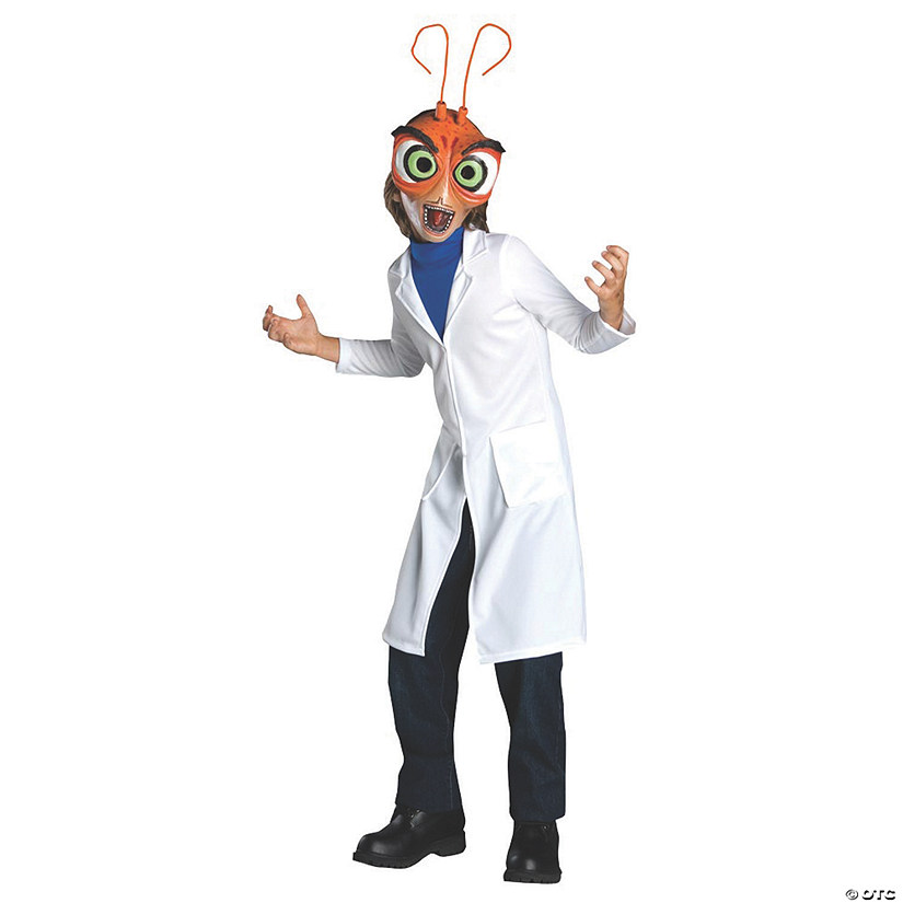Boy's Monster Vs Aliens Dr. Cockroach Costume - Small Image