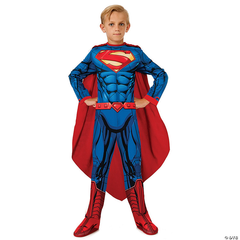 Boy's Photo-Real Superman Costume Image