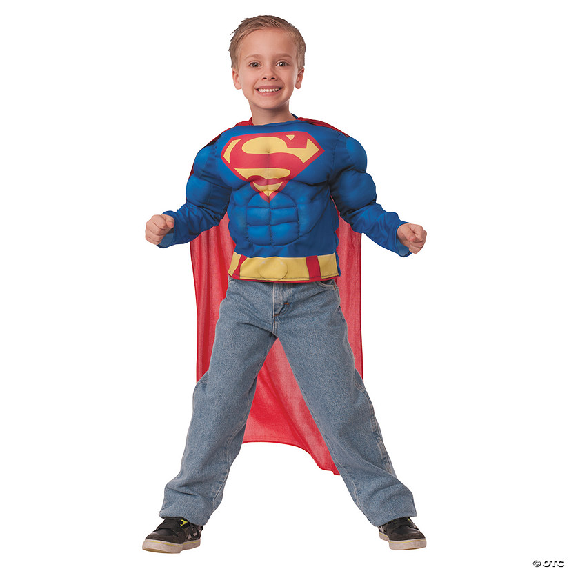 Boy's Superman Muscle Shirt - Small Image