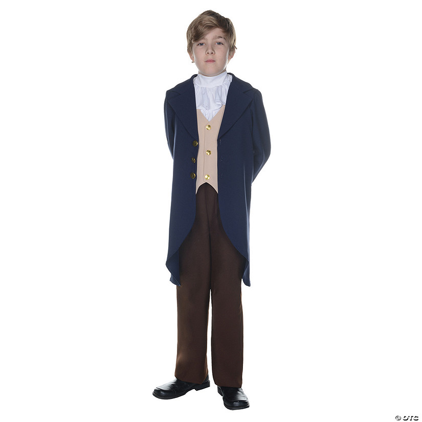 Boy's Thomas Jefferson Costume Image