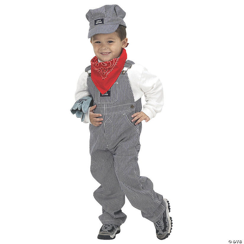 Boy's Train Engineer Costume Image