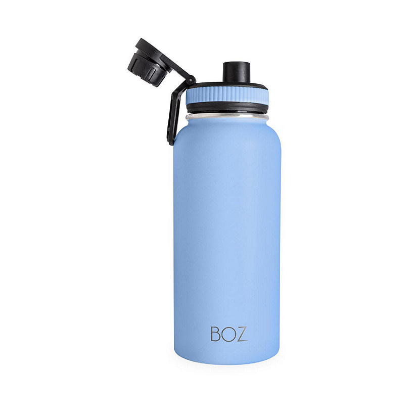 BOZ Bottles Stainless Steel Water Bottle XL - Light Blue (1 L / 32oz)