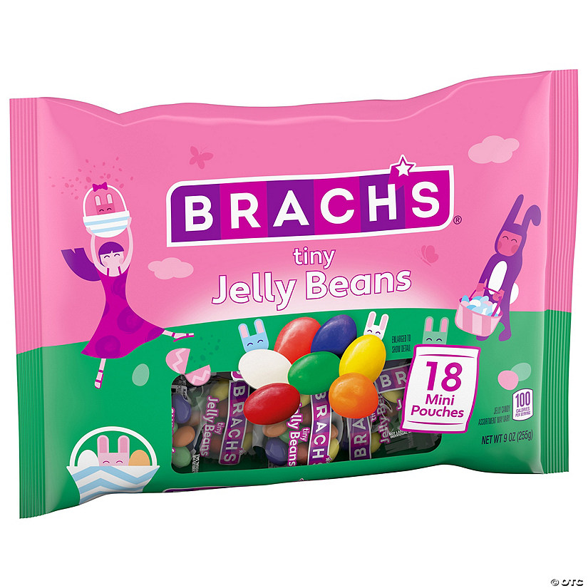 Brach&#8217;s<sup>&#174;</sup> Tiny Jelly Bird Eggs Jelly Bean Treat Pouches - 18 Pc. Image