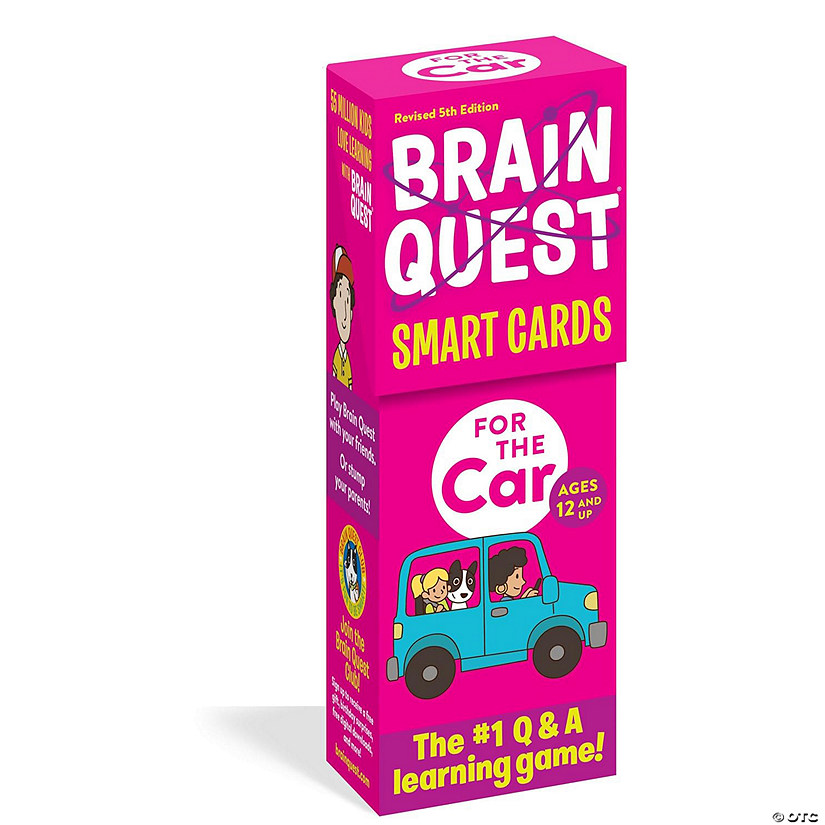Brain Quest Smart Cards: For The Car (Revised 5th Edition) Image