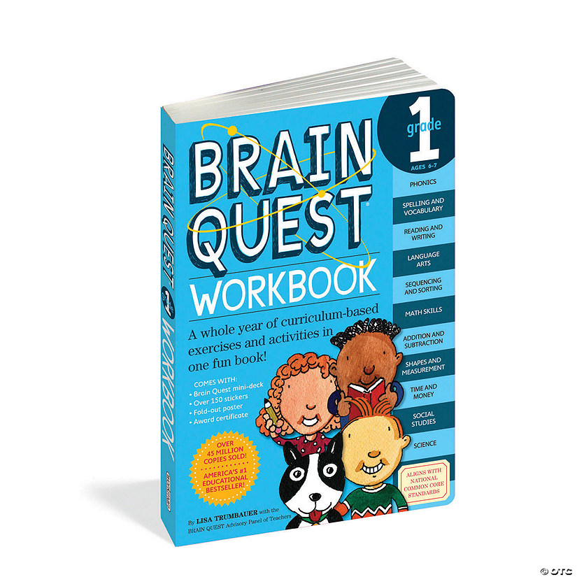 Brain Quest Workbook: Grade 1 Image