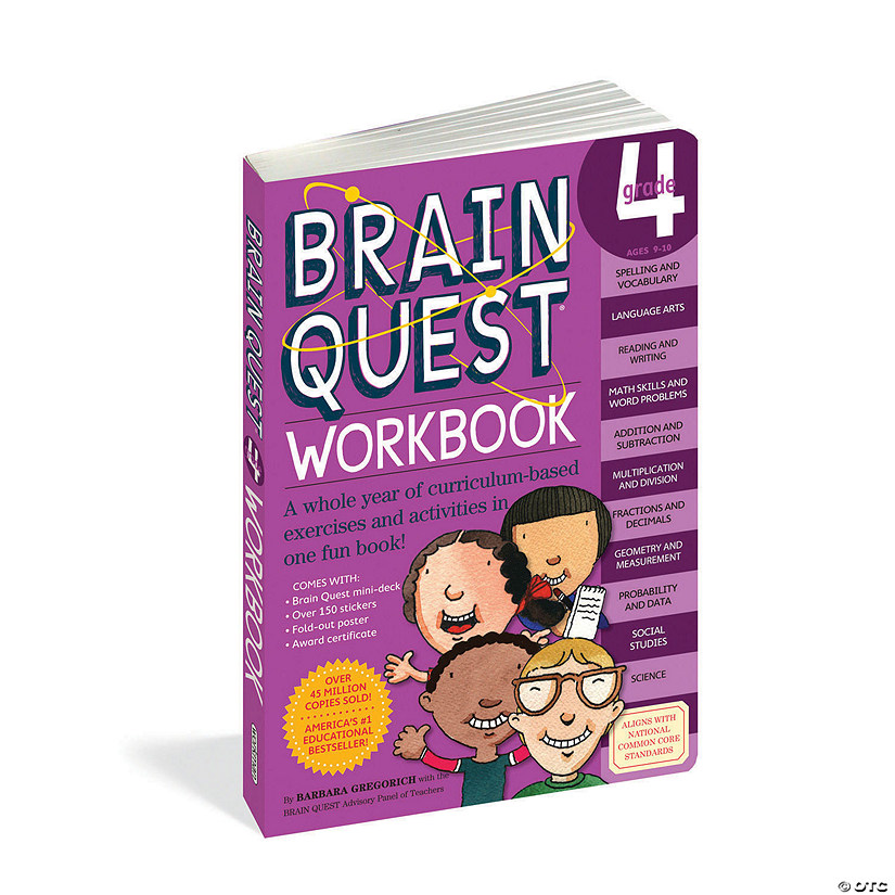 Brain Quest Workbook: Grade 4 Image